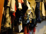 A "wardrobed" wardrobe